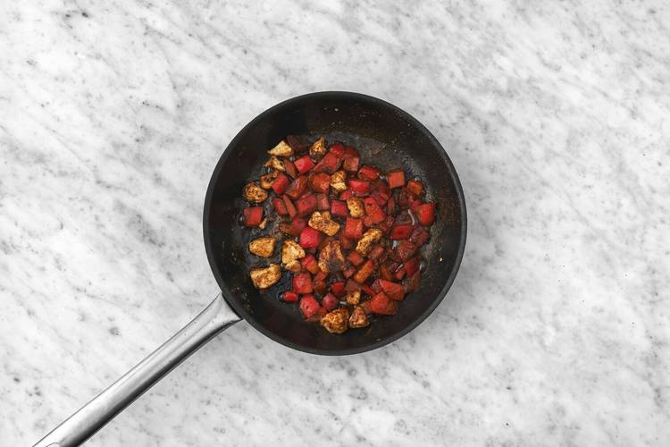 Fry the Halloumi and Spice