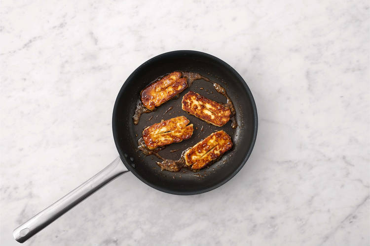 Stek halloumi