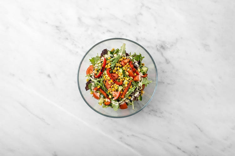 Toss the salad