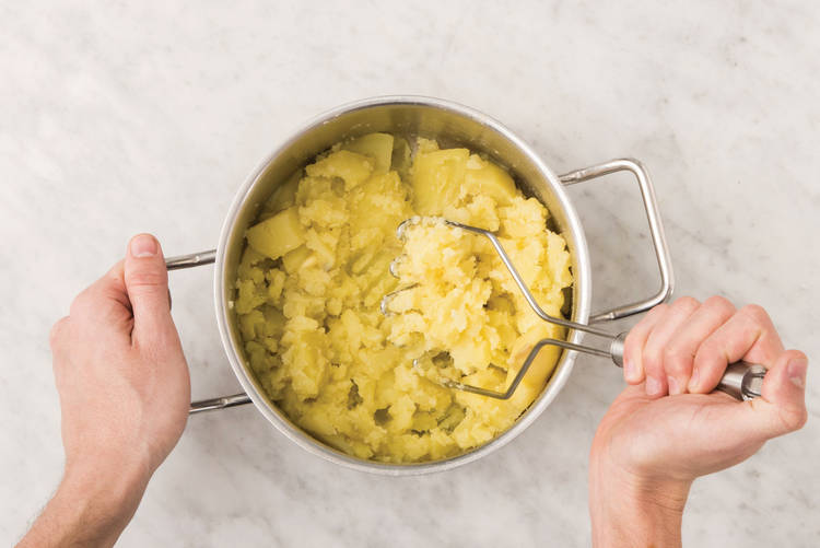 Make the mash topping