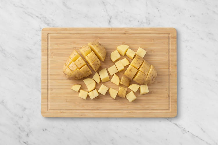 Roast the herb-bacon potato