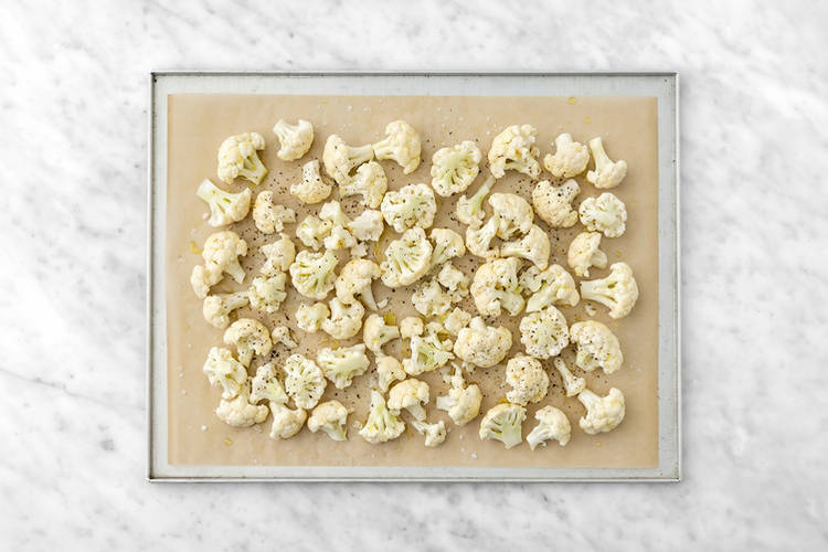 Roast the cauliflower