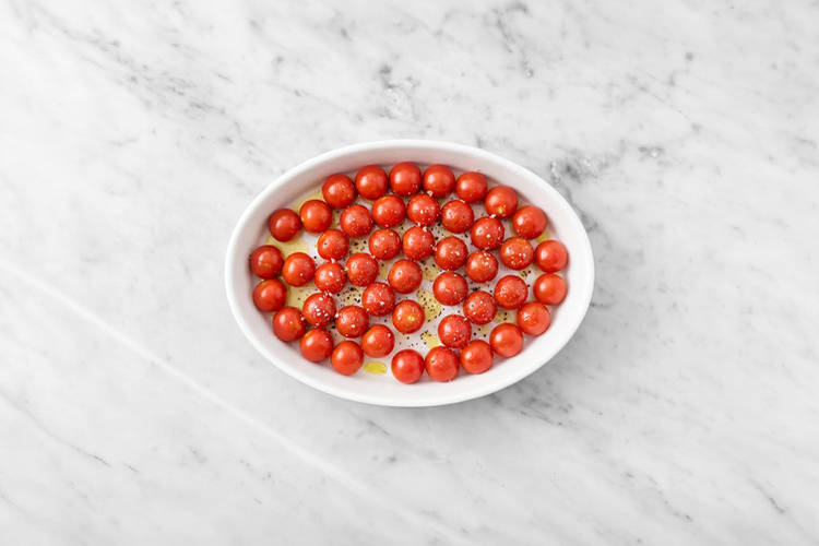 Roast the tomatoes