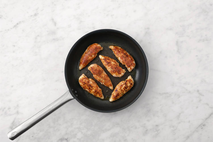 Cook the chicken 