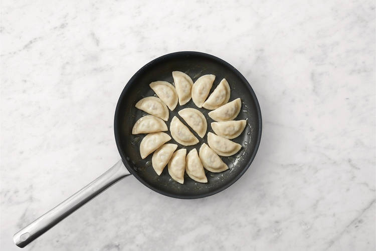 Cook the dumplings
