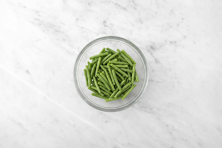 Steam the green beans