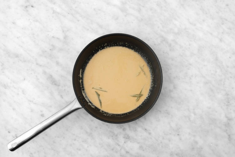 Make the coconut-ginger sauce