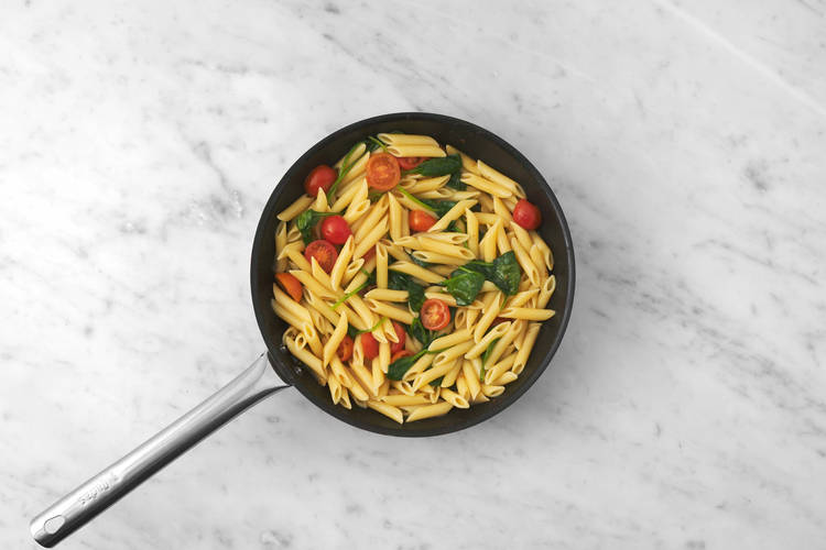 Pasta vollenden