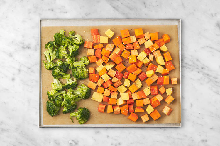 Start the traybake