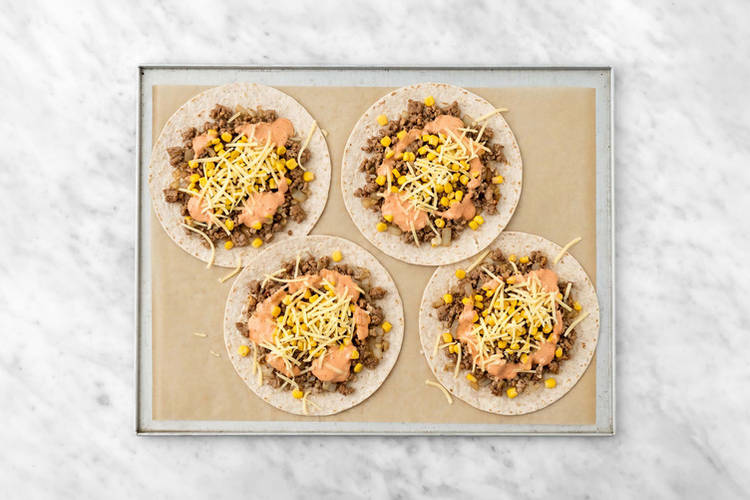 Grädda tortillas