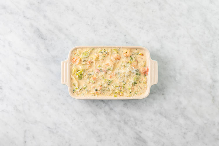 Gratin zubereiten