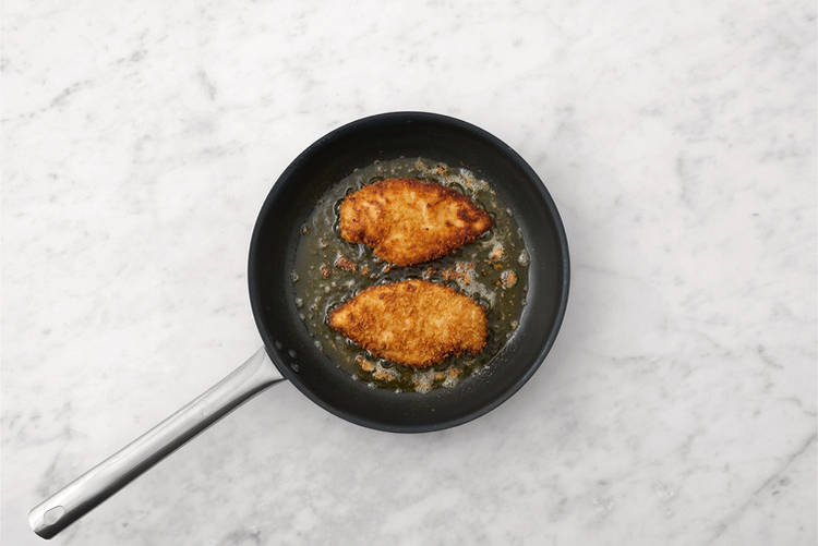 Cook the chicken