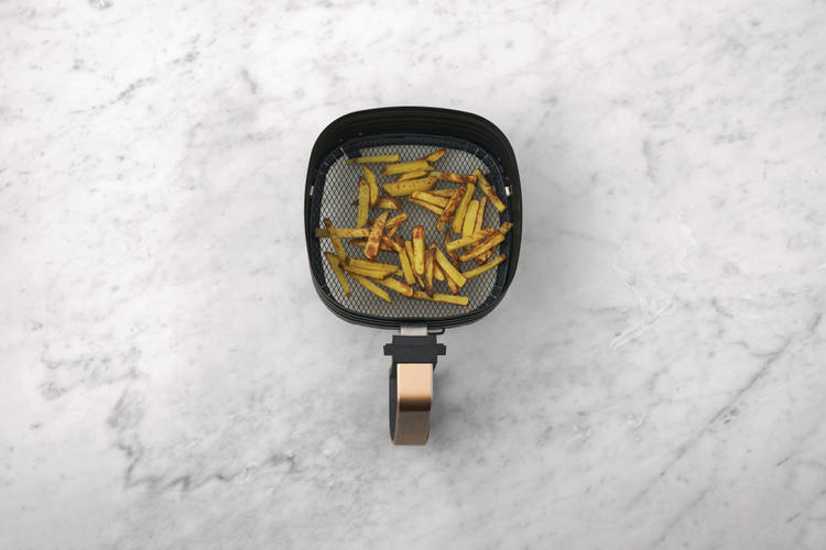 Air fry the fries