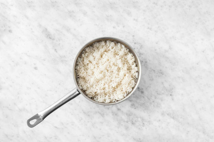 Cook the rice