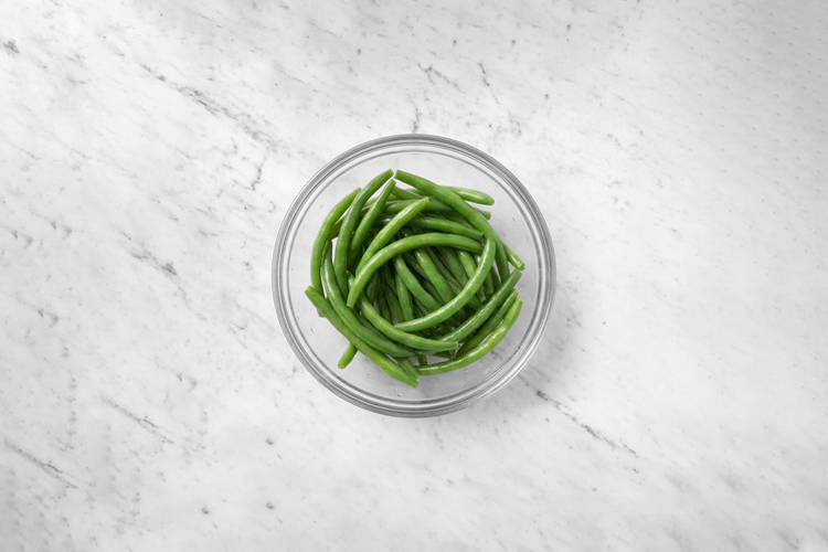 Steam the green beans
