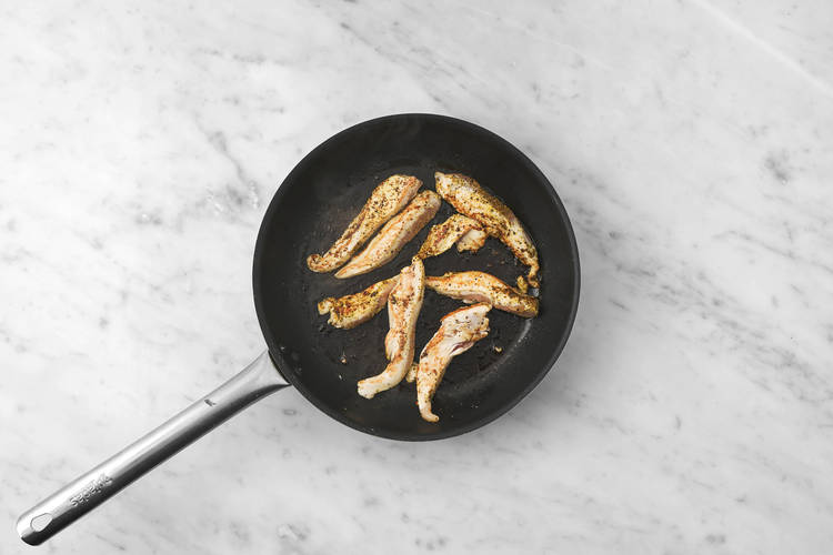 Cook the chicken