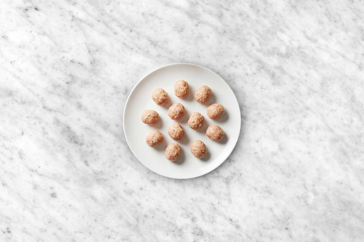 Make the meatballs
