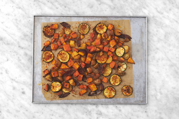 Roast the veggies 