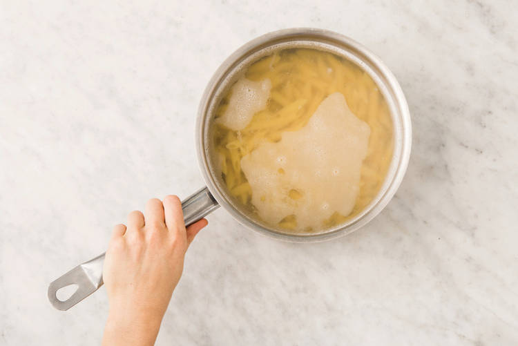 Cook the pasta