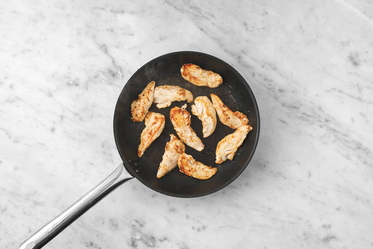 Cook the chicken