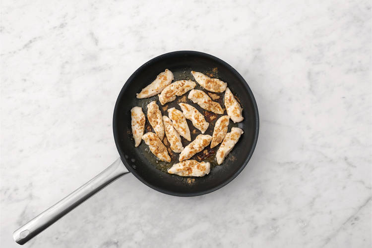 Cook the chicken