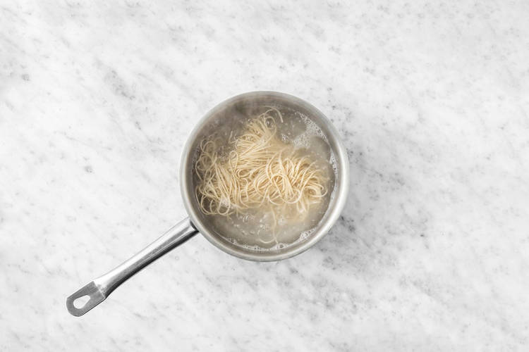 Cook the noodles
