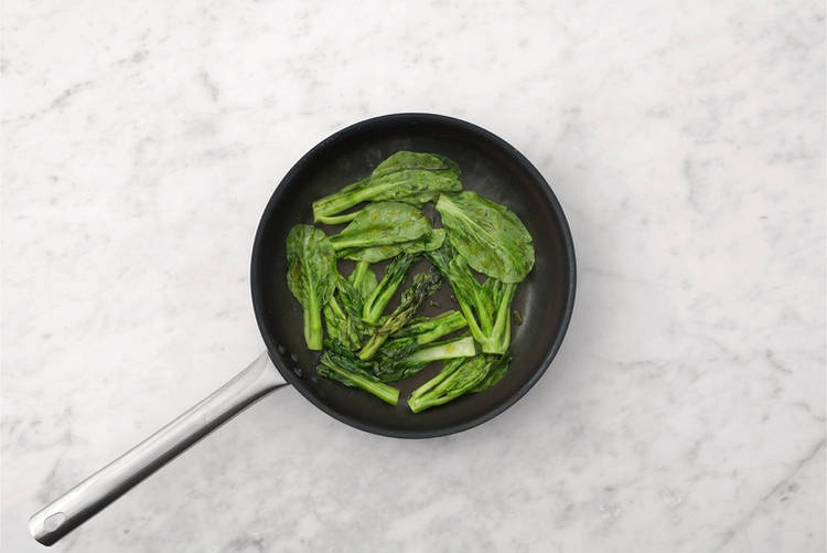 Cook the veggies