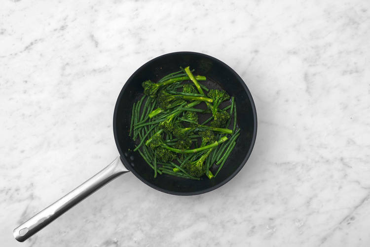 Prep & cook the veggies