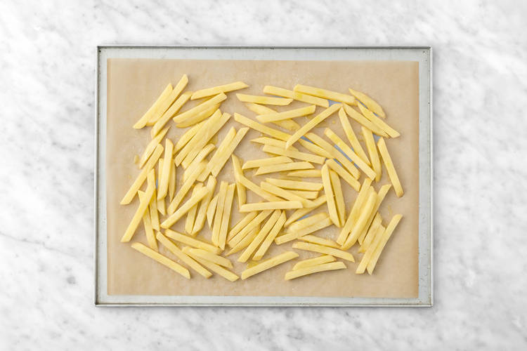 Bake the fries 
