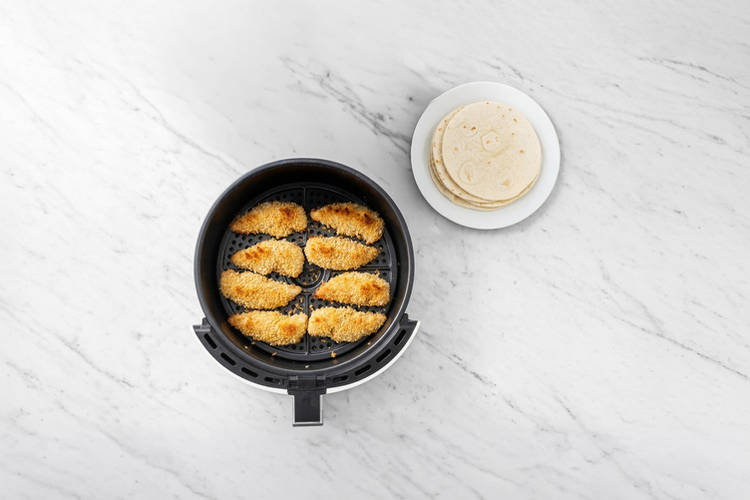 Cook the chicken
