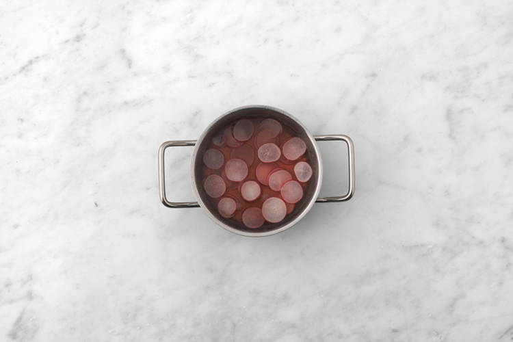 Radieschen marinieren
