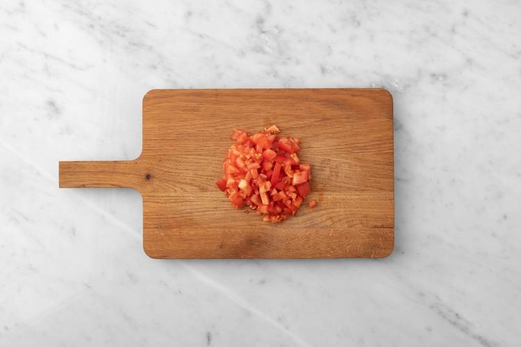 Für den Tomatensalat