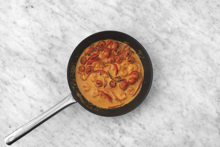 Stir in the Prawns
