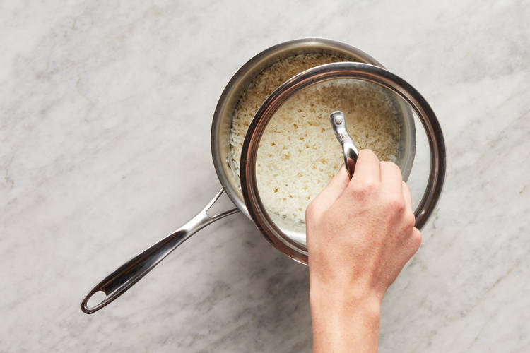 Cook Rice & Prep