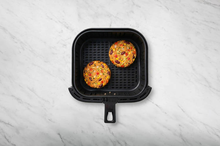 Cook the patties