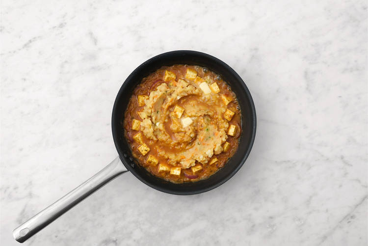 Finish the bhaji