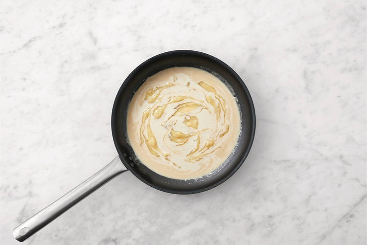 Make the coconut sauce