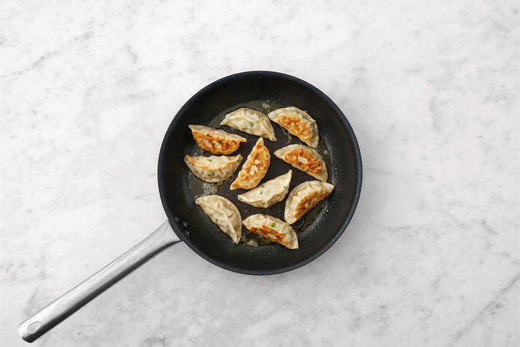 Cook the dumplings
