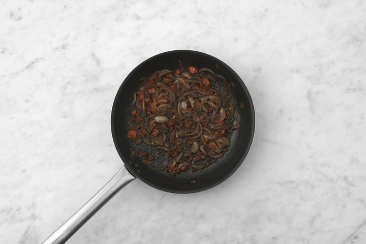 Make the tomato relish