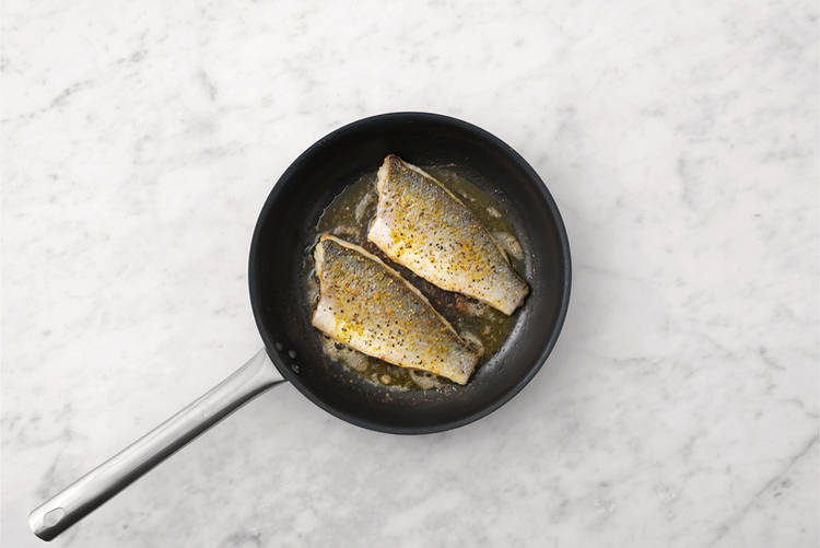 Cook the barramundi