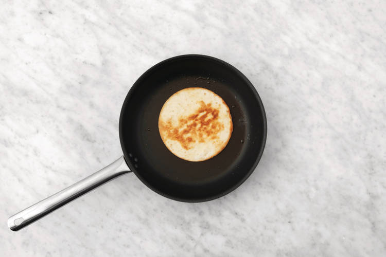 Cook the flatbread