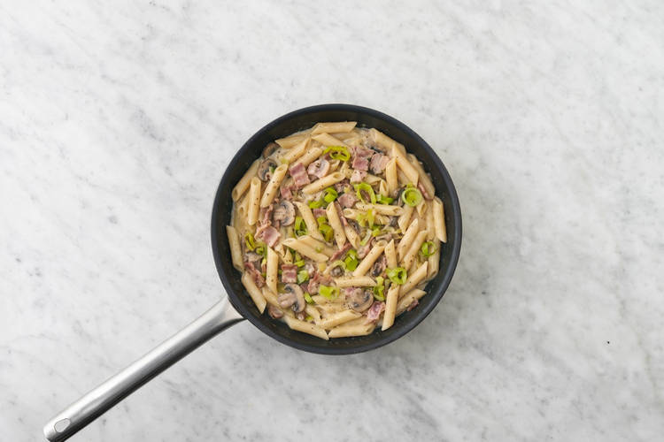 Add the pasta