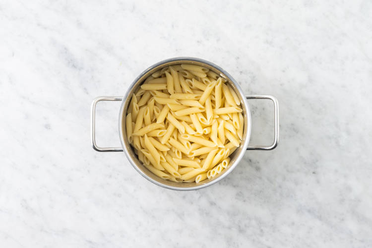 Cook the pasta