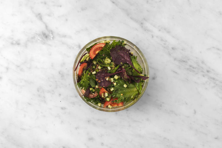 Toss the salad