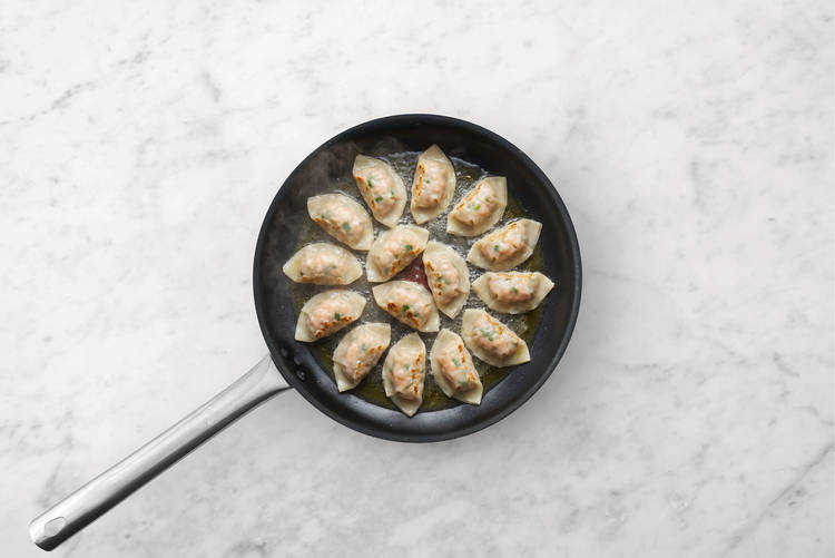 Cook the wontons