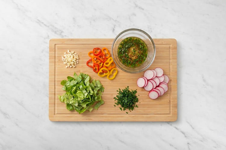 Get prepped & make sauce