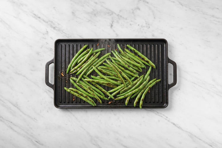 Char the greens