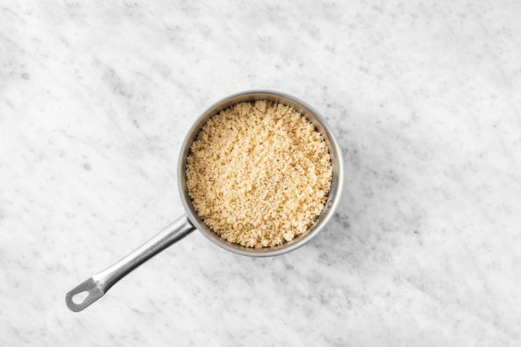 Cook the couscous