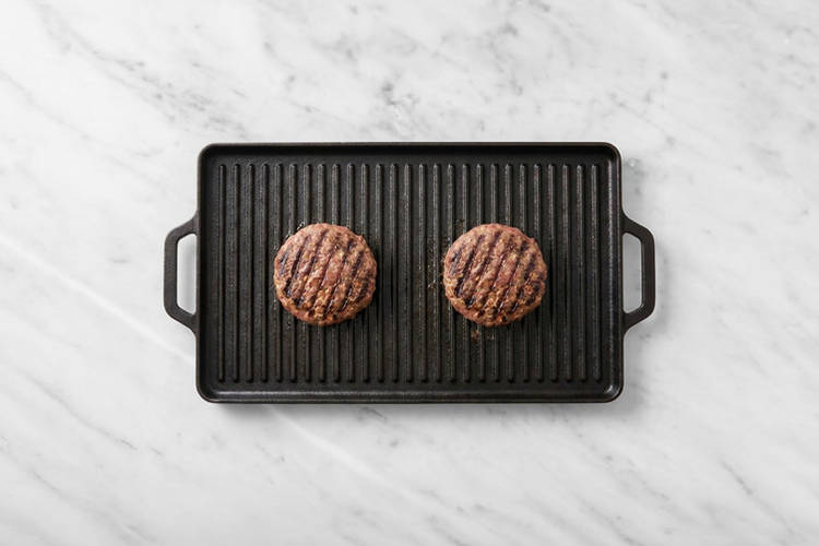 Grill the burger patties