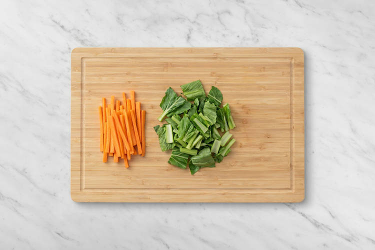 Prep the veggies